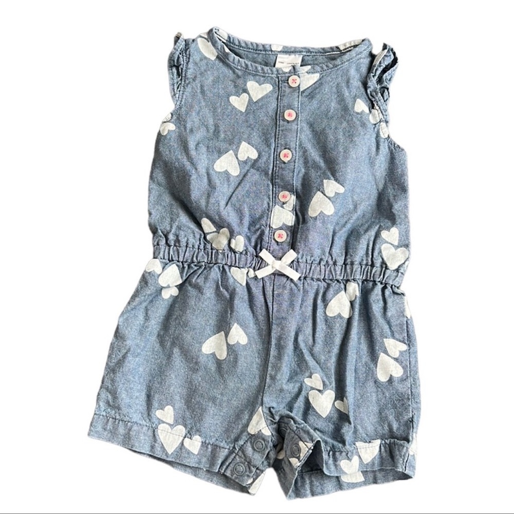 2 FOR $5 - Carters Heart Jumper 6M